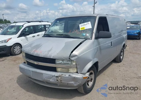 1999 Chevrolet Astro из США, поврежденный, VIN 1GCDM19W0XB102514